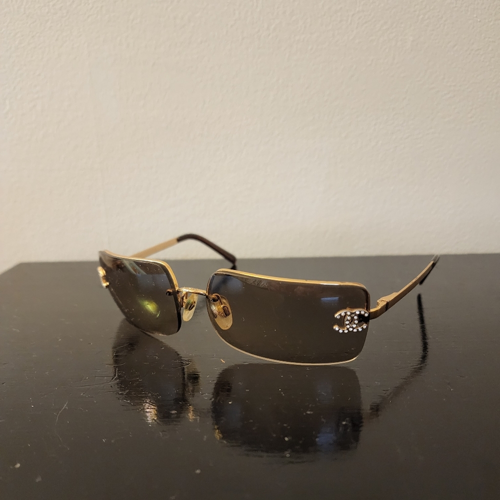 Super-glam Chanel sunglasses!  Perfect condition!